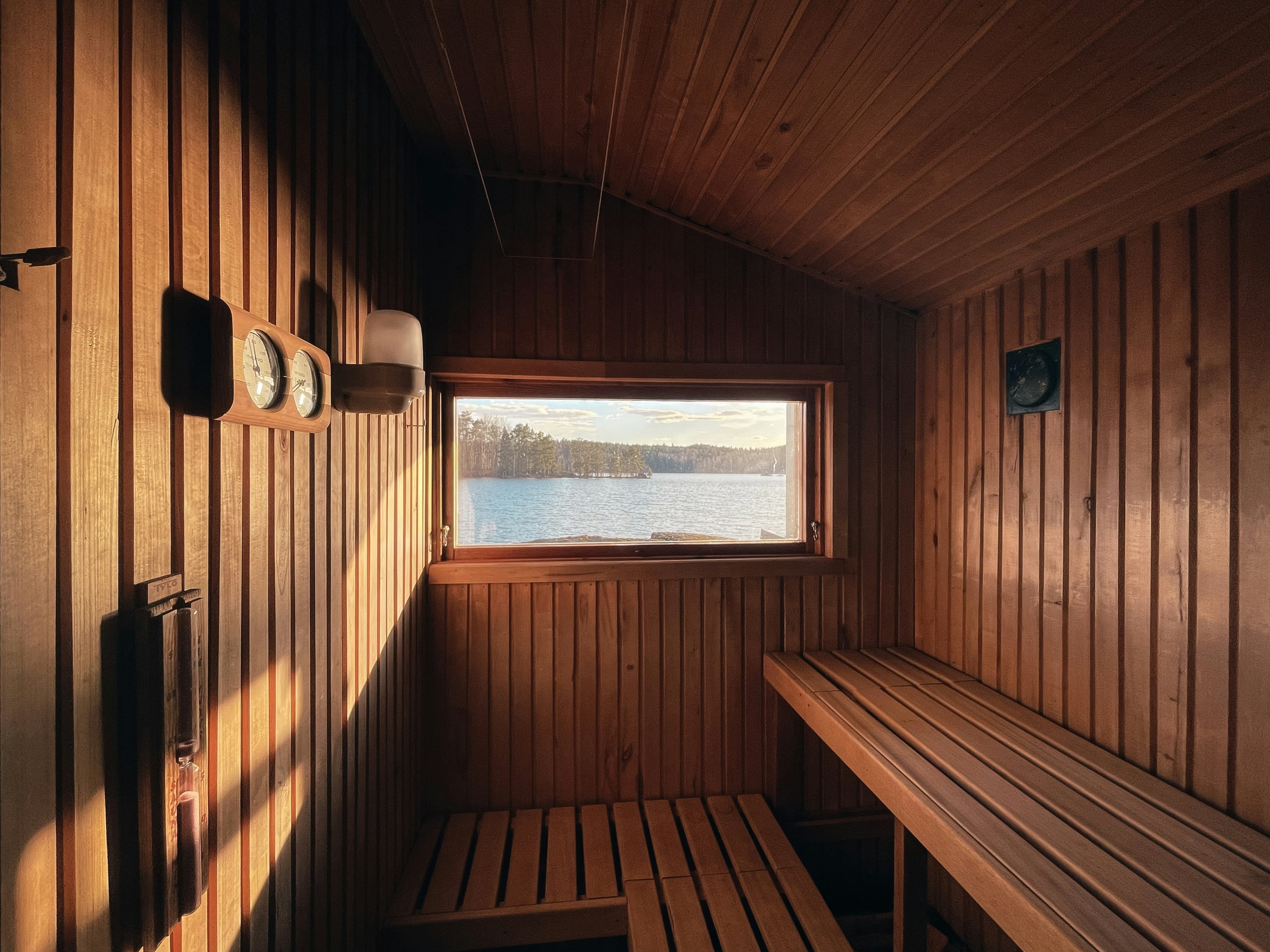 sauna interior window - background image for Discover Saunas in New York, NY